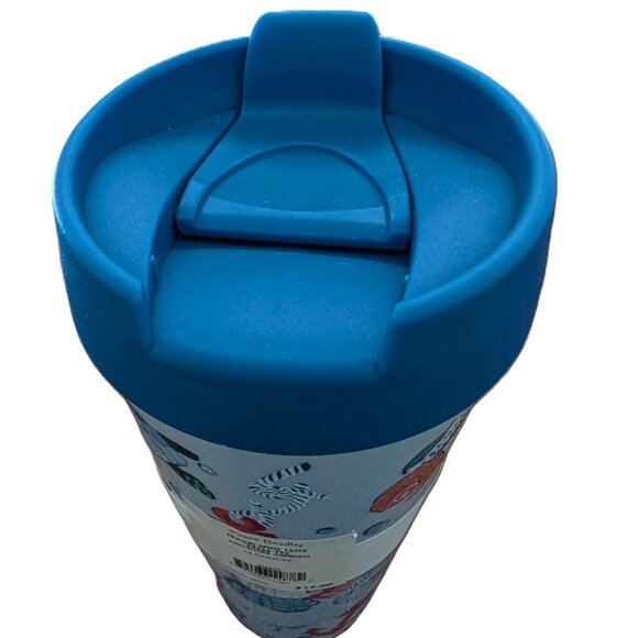 Vera Bradley 16oz thermal cup Anchors Aweigh NWT - Picture 3 of 3